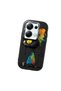 Redmi Note 13 Pro 4g Compatible Graffiti Style Black Cat Phone Case, Shockproof Silicone Case - 2