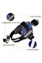 Professional K9 Dog Chest Harness - Reflective Anti-Pull - Vest with Handle (Brown) - 2