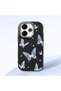 Redmi 13/13X Compatible Elegant Butterfly Print Soft Silicone Case, Shock Absorption and Impact Protection