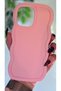 Oppo Reno 14F Compatible Soft Textured Wave Edge Powder Pink Case - 2