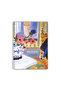 A5 Spiral Art Notebook Matisse - Lined Cardboard Cover 100 Sheets