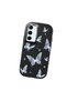 Samsung Galaxy S23 Fe Compatible Elegant Butterfly Print Soft Silicone Case, Shock Absorption and Impact Protection - 2