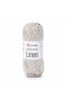 Intense Linen 45% Linen 55% Viscose 50 Gr 175 m Fine Hand Knitting Yarn-4100-1 Adet
