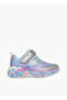 Girls ETERNAL HEART LIGHTS Hook & Loop Light-Up Ankle Sneakers - 3