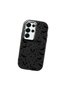 Samsung Galaxy S25 Ultra Compatible Soft Silicone Case with Bat Moon Star Print, Shock and Impact Protection - 2