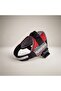 Dog chest harness - anti-pull reflective soft texture - with handle (red) - 4