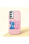 Samsung Galaxy A34 Compatible Cute Cartoon Figure Silicone Case, Shock Absorption and Impact Protection