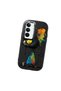 Realme C75 4g Compatible Graffiti Style Black Cat Phone Case, Shockproof Silicone Case - 2