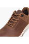 Men Leather Lace-Up Ankle Sneakers - 4