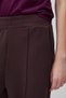 Women's Brown Modal Blend Comfort Fit Elastic Waist Sweatpants - 4