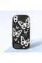 iPhone X/Xs Compatible Minimal Butterfly Pattern Soft Silicone Case, Impact Protected