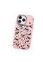 iPhone 17 Pro Compatible Soft Silicone Case with Bat Moon Star Print, Shock Absorption and Impact Protection - 2