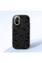 Realme C67 4g Compatible Soft Silicone Case with Bat Moon Star Print, Shock Absorption and Impact Protection
