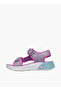 Girls MERMAID DREAMS Hook & Loop Flat Sandals - 4
