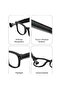 AI Smart Glasses 720P Camera Bluetooth Open-Ear Audio Video Recording Interchangeable Lenses - 5