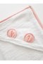Baby Bath Towel with Hood, 100% Cotton, Newborn Product 80X80 cm - 4