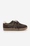 Women's Sneaker Retro Double Lace-Up Sports Shoes Forden Brown Suede - 3