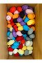 4 Ply Milk Cotton Yarn Set, 12 Colors x 20g, Soft 60% Cotton 40% Acrylic Blended Yarn for Crochet, Knitting, Amigurumi, Crochet Flowers, DIY Crafts & Baby Projects - 5