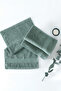 Essentials Combed Cotton Guest Towel Set of 3 - Dark Green 30X50 cm