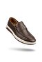 Alvino 7141 Brown Genuine Leather Lightweight Comfortable Casual Men's Shoes