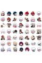 100PCS Hot Game Honkai: Star Rail Graffiti stickers For Helmet Bicycle Hand Account Pencil Case D... - 4