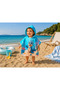 Children's Poncho Sea and Beach Towel with Hood 45×45 cm 0-3 Years