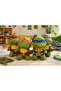 33 cm Ninja Turtles Plush Toy Set of 4 - 4 Different Characters Soft Children's Toy