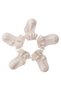 - Baby Girls Eyelet Lace Ruffle Ankle Socks 5-Pack – Soft Cotton Socks - 0Y to 12Y - 2