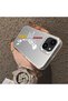 iPhone 15 Plus/14 Plus Compatible Hard Acrylic Back Silicone Edge Lens Protection Stylish Print Case - 5