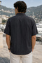 Men's Slim Fit Long-Sleeve Shirt - Black - 3