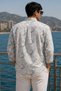 Men's Slim Fit Printed Long-Sleeve Shirt - Green - 3