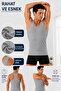 Men's Athlete Ribbed Singlet 2-Pack Cotton Flexible Comfortable - 2