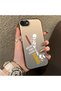iPhone 7/8/Se 2020 2022 Compatible Hard Acrylic Back Silicone Edge Lens Protection Stylish Print Case - 3