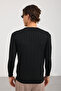 Men's Crew Neck Washable Anti-Pilling Hair Braided Knitwear - 8