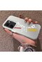 Vivo Y36 4G/5G Compatible Hard Acrylic Back Silicone Edge Lens Protection Stylish Print Case - 3