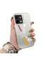 Vivo Y28 4g Compatible Hard Acrylic Back Silicone Edge Lens Protection Stylish Printing Case