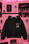 Manifest Printed Black Hooded Sweatshirt Hoodie - 2