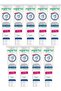 Natural Full Protection Toothpaste 75 ml Extra Whiteness Strong Teeth (Anti-Stain) (Set of 9)