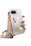 iPhone 16E Compatible Hard Acrylic Back Silicone Edge Lens Protection Stylish Print Case