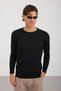 Men's Crew Neck Washable Anti-Pilling Hair Braided Knitwear