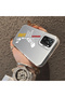 Xiaomi Poco M5S Compatible Hard Acrylic Back Silicone Edge Lens Protection Stylish Print Case - 4
