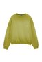 Yıkama efektli işlemeli sweatshirt - 3
