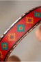Copper Vintage Sunflower Patterned Adjustable Clamp Bracelet - 4