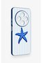 Redmi 14C Compatible Blue Starfish Patterned Silicone Case - 3