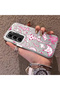 Infinix Hot 60 Pro Plus Compatible Hard Acrylic Back Silicone Edge Lens Protection Stylish Print Case - 3