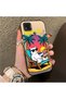 Xiaomi Poco C31 Compatible Hard Acrylic Back Silicone Edge Lens Protection Cat Case - 2