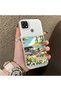 Oppo A15/A15S Compatible Hard Acrylic Back Silicone Edge Lens Protection Daisy Case - 2