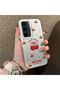 Samsung Galaxy S23 Compatible Hard Acrylic Back Silicone Edge Lens Protection Cherry Case - 2