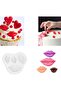 Silicone Candle Mold Candy Dough Mold Multiple Lip Mold - 2