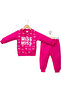 Baby Set - Pink - Animal print - 2